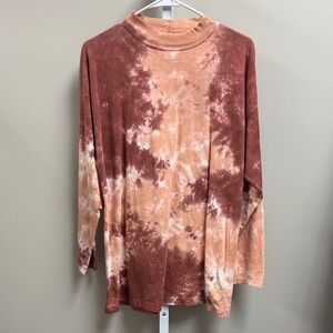 We The Free Warm Tie-Dye Top